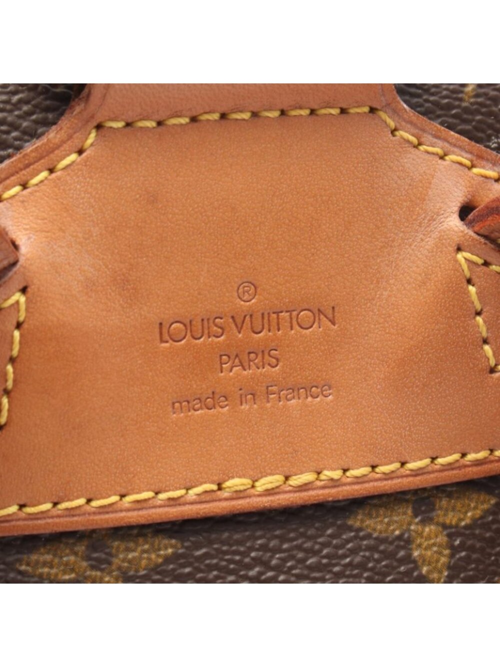 ★SOLD★ Louis Vuitton Backpack Montsouris MM Canvas Leather - Picture 4 of 12